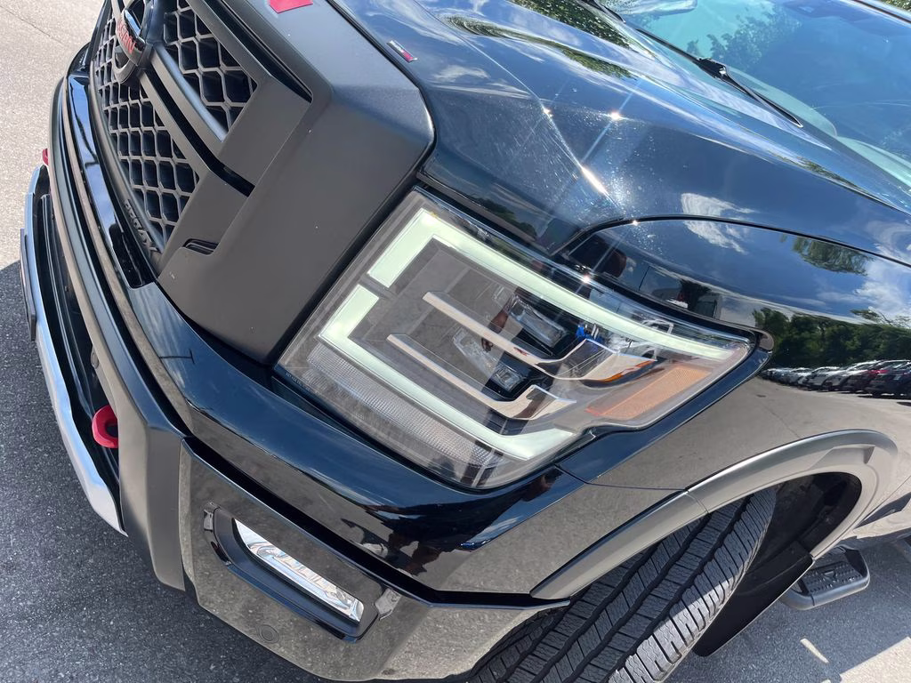 2022 Super Black Nissan Titan PRO-4X 4X4 Truck