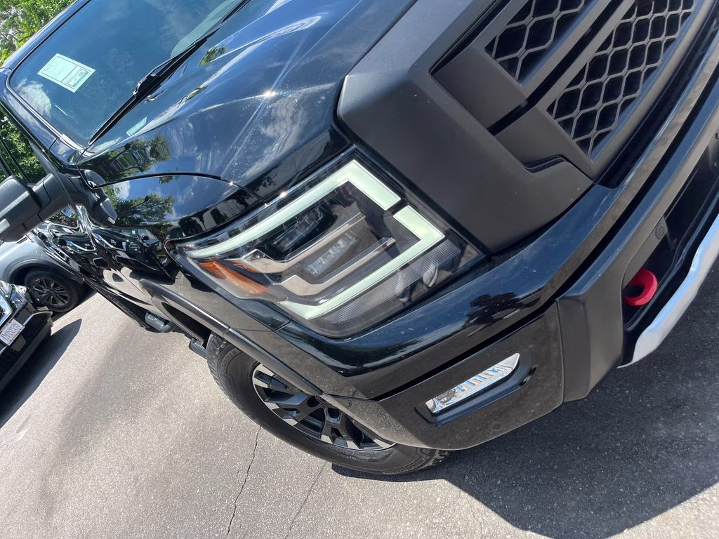 2022 Super Black Nissan Titan PRO-4X 4X4 Truck