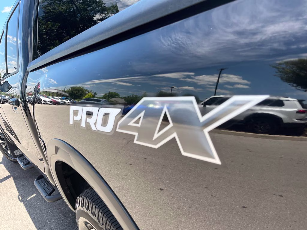 2022 Super Black Nissan Titan PRO-4X 4X4 Truck