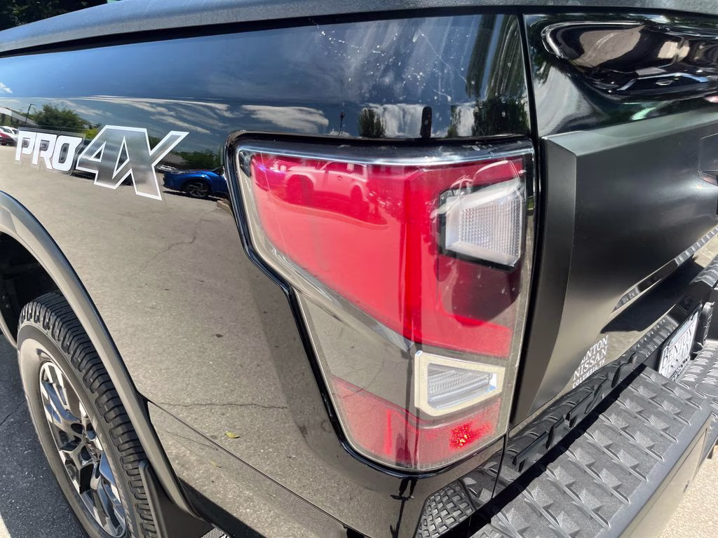 2022 Super Black Nissan Titan PRO-4X 4X4 Truck