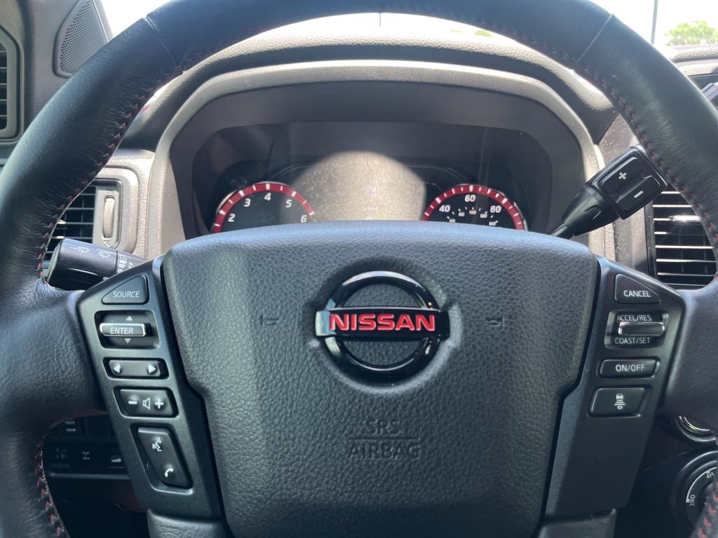 2022 Super Black Nissan Titan PRO-4X 4X4 Truck