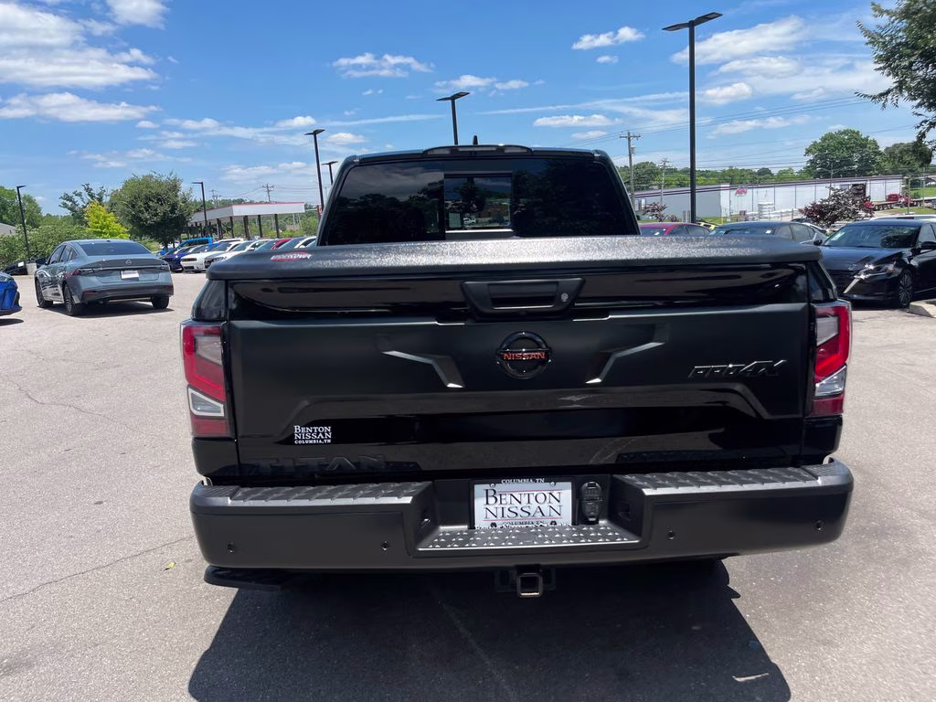 2022 Super Black Nissan Titan PRO-4X 4X4 Truck