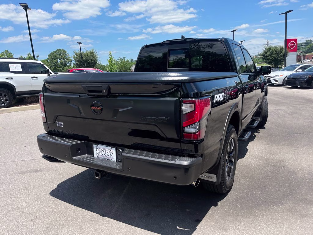 2022 Super Black Nissan Titan PRO-4X 4X4 Truck