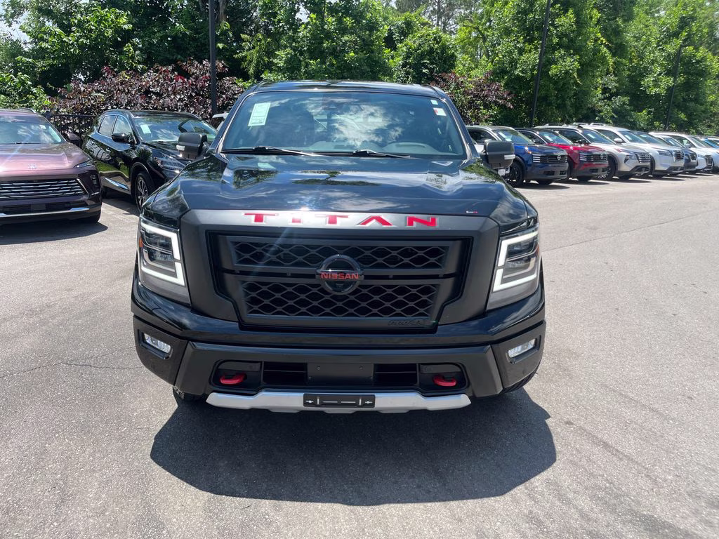 2022 Super Black Nissan Titan PRO-4X 4X4 Truck