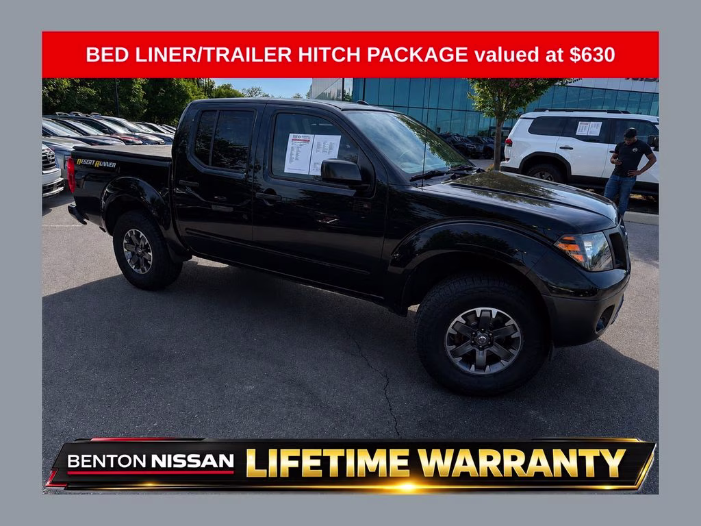 2017 Arctic Blue Metallic Nissan Frontier Desert Runner RWD Truck