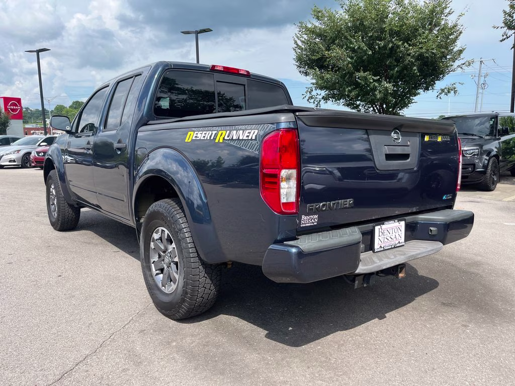 2017 Arctic Blue Metallic Nissan Frontier Desert Runner RWD Truck