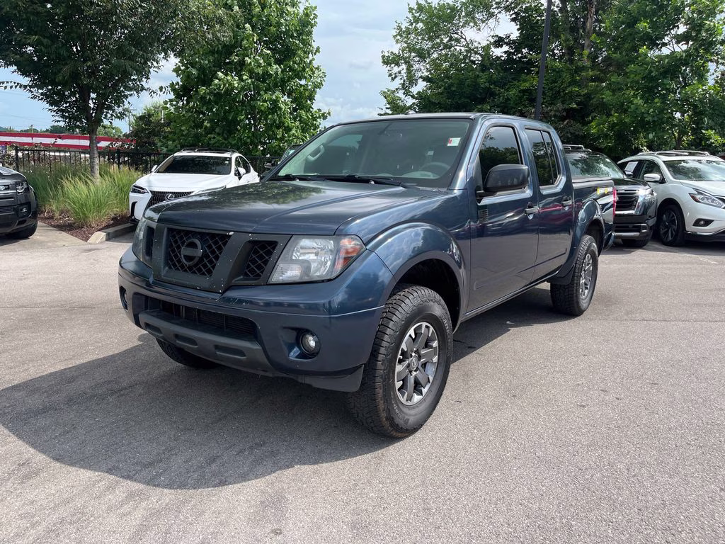 2017 Arctic Blue Metallic Nissan Frontier Desert Runner RWD Truck