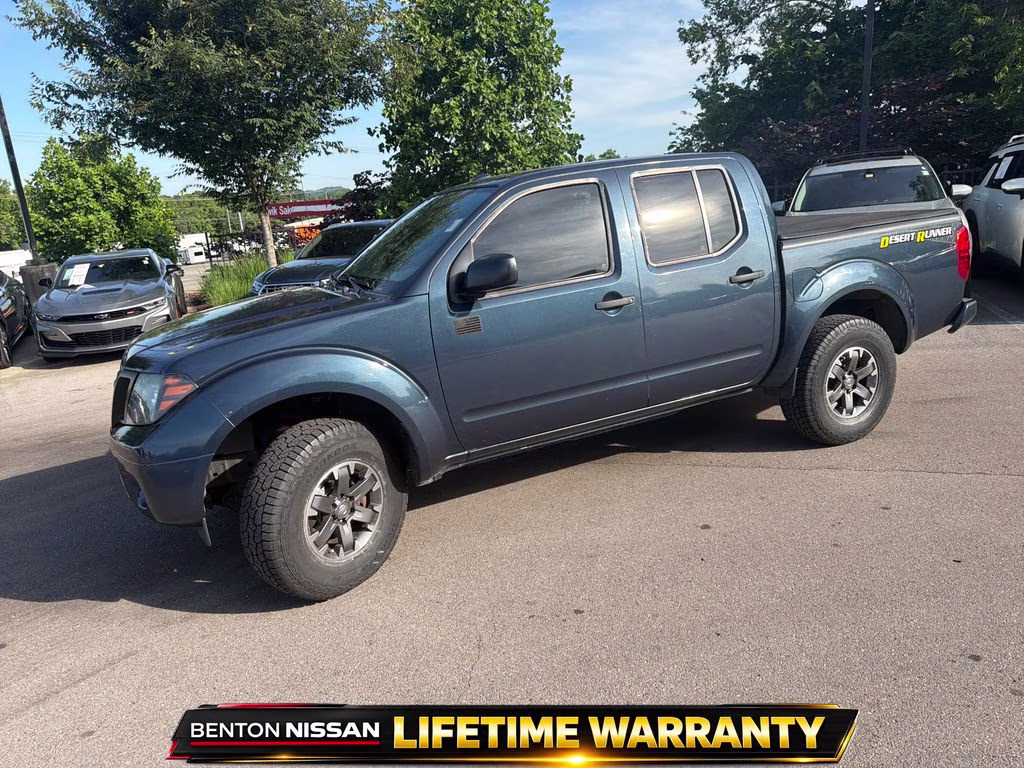 2017 Arctic Blue Metallic Nissan Frontier Desert Runner RWD Truck