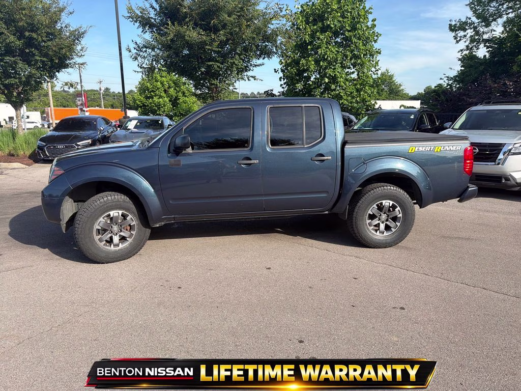 2017 Arctic Blue Metallic Nissan Frontier Desert Runner RWD Truck