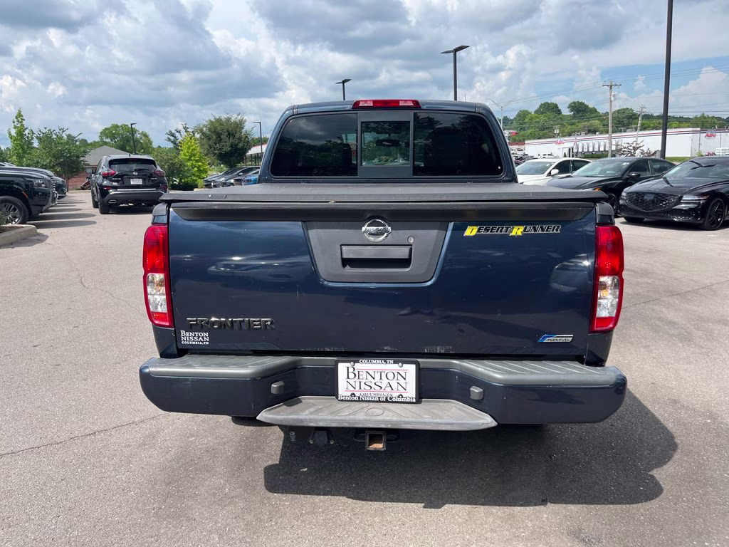 2017 Arctic Blue Metallic Nissan Frontier Desert Runner RWD Truck