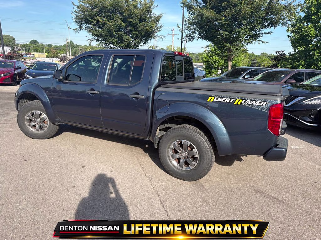 2017 Arctic Blue Metallic Nissan Frontier Desert Runner RWD Truck