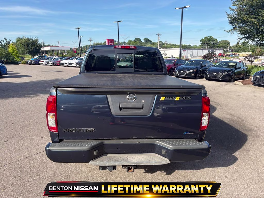 2017 Arctic Blue Metallic Nissan Frontier Desert Runner RWD Truck