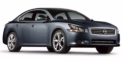 2012 Super Black Metallic Nissan Maxima 3.5 SV FWD Sedan
