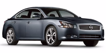 2012 Super Black Metallic Nissan Maxima 3.5 SV FWD Sedan