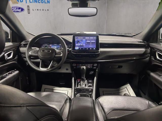 2023 Laser Blue Pearlcoat Jeep Compass Latitude 4X4 SUV