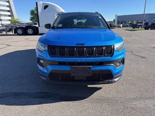 2023 Laser Blue Pearlcoat Jeep Compass Altitude 4X4 SUV
