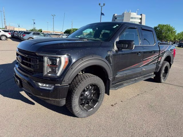 2022 Agate Black Metallic Ford F-150 Lariat 4X4 Truck