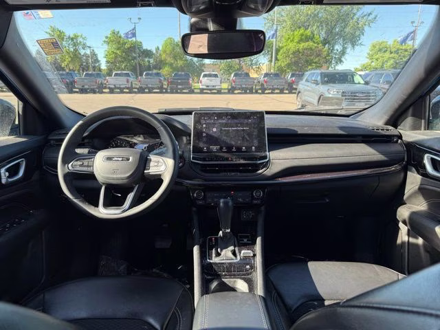 2023 Laser Blue Pearlcoat Jeep Compass Altitude 4X4 SUV