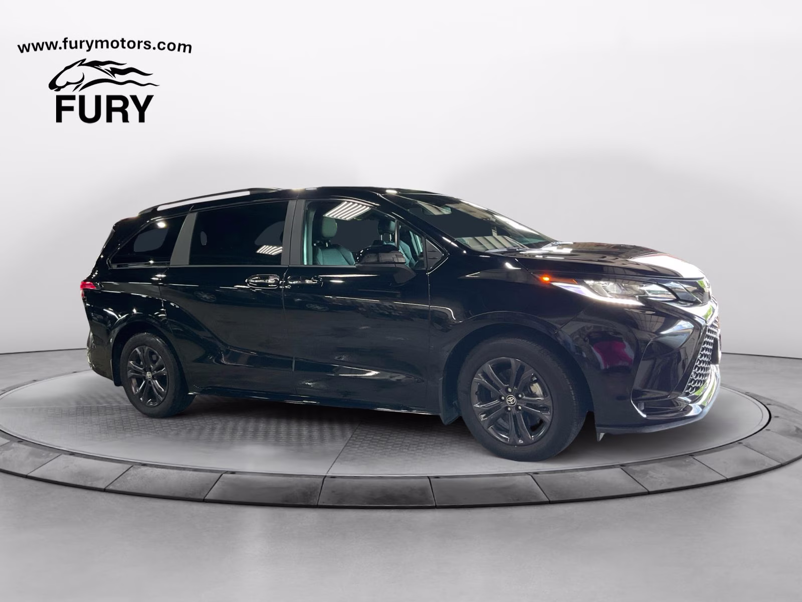 2025 Black Toyota Sienna AWD Van