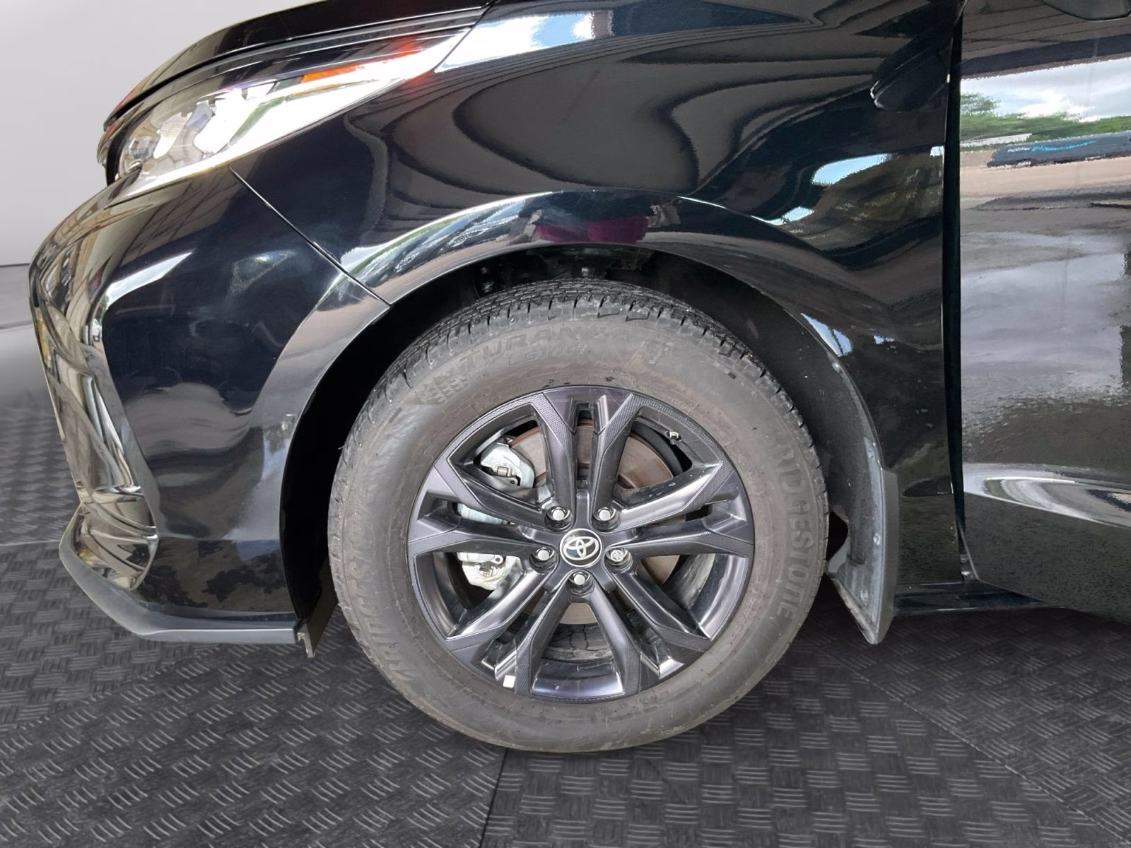 2025 Black Toyota Sienna AWD Van