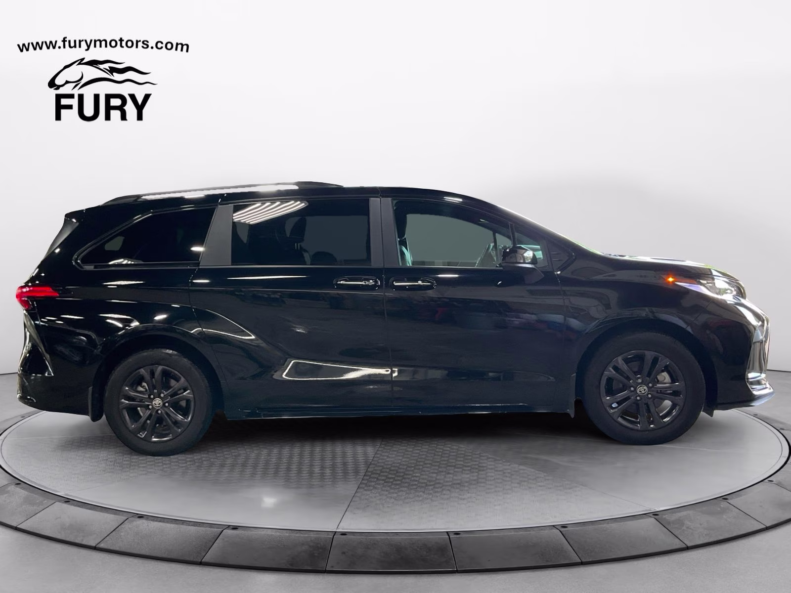 2025 Black Toyota Sienna AWD Van