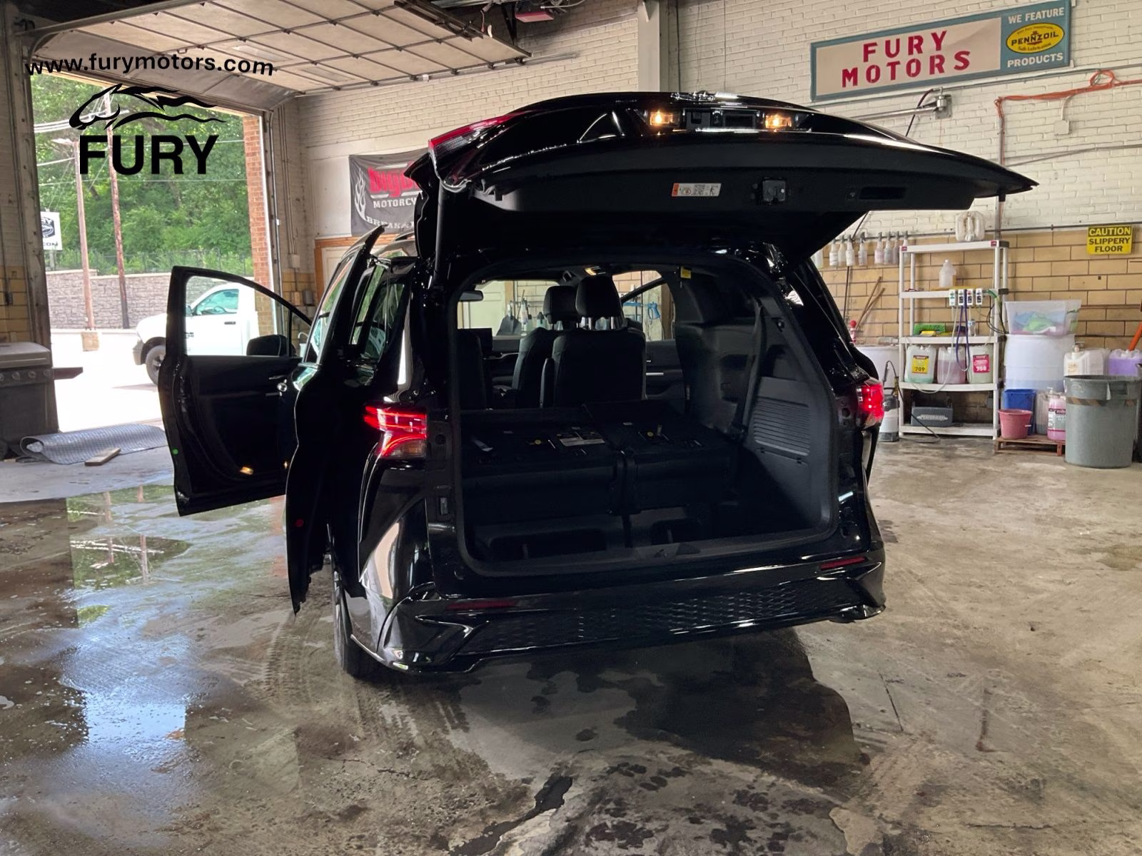 2025 Black Toyota Sienna AWD Van