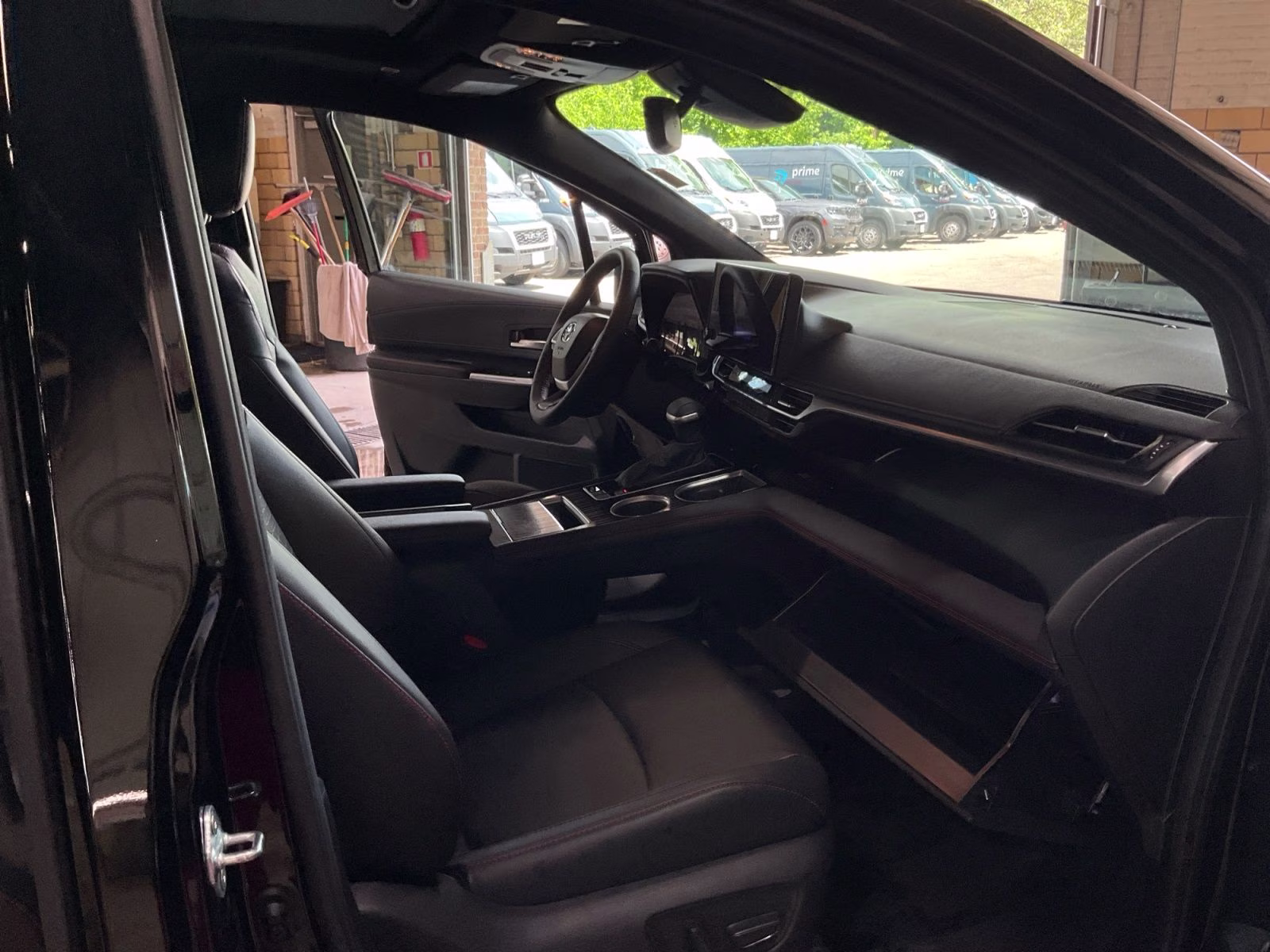 2025 Black Toyota Sienna AWD Van
