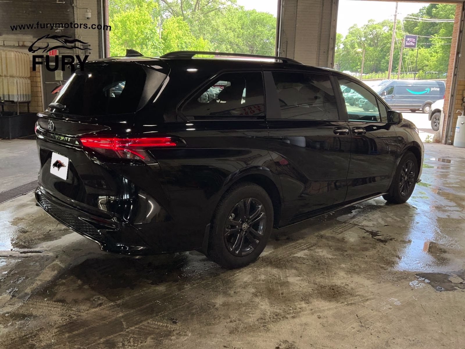 2025 Black Toyota Sienna AWD Van