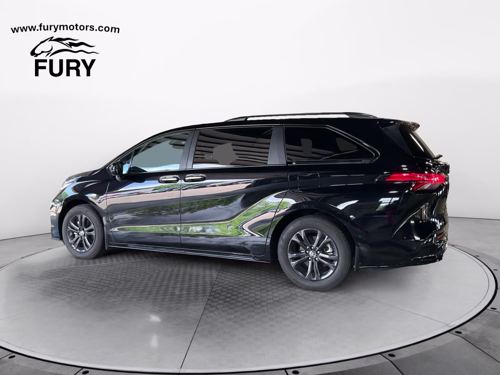 2025 Black Toyota Sienna AWD Van