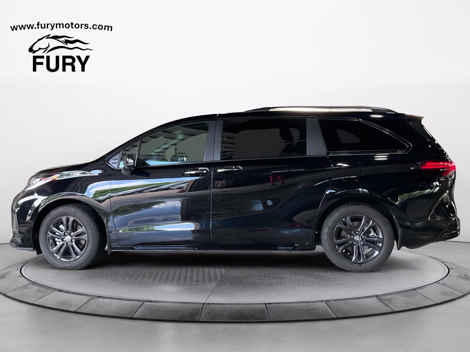2025 Black Toyota Sienna AWD Van