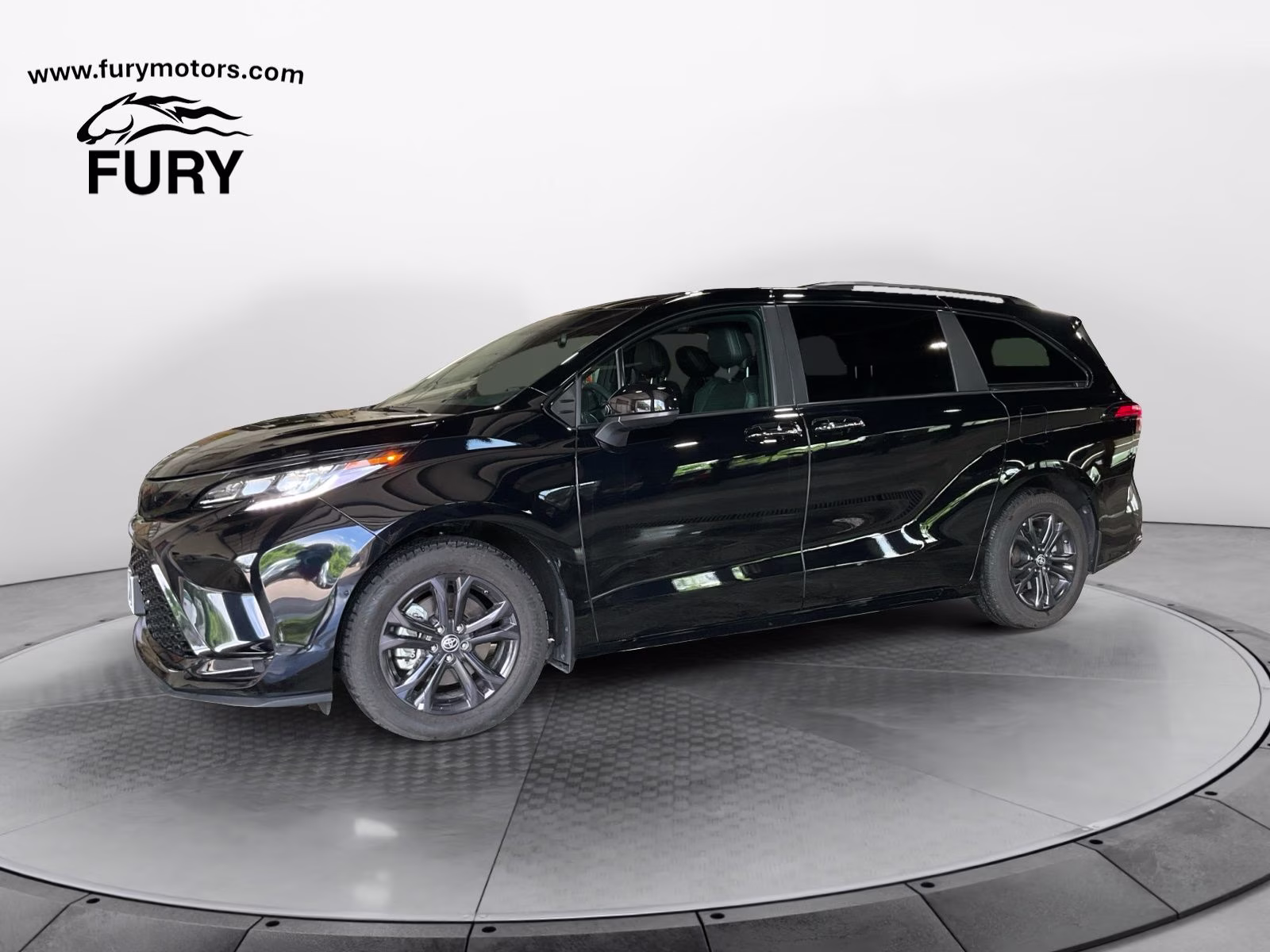 2025 Black Toyota Sienna AWD Van