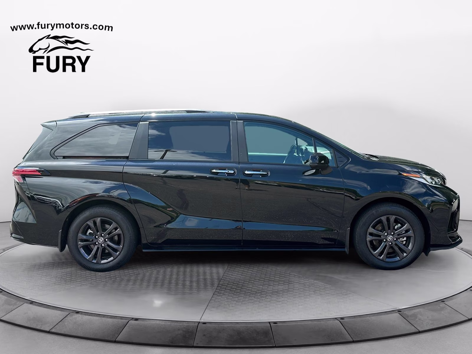 2025 Black Toyota Sienna AWD Van
