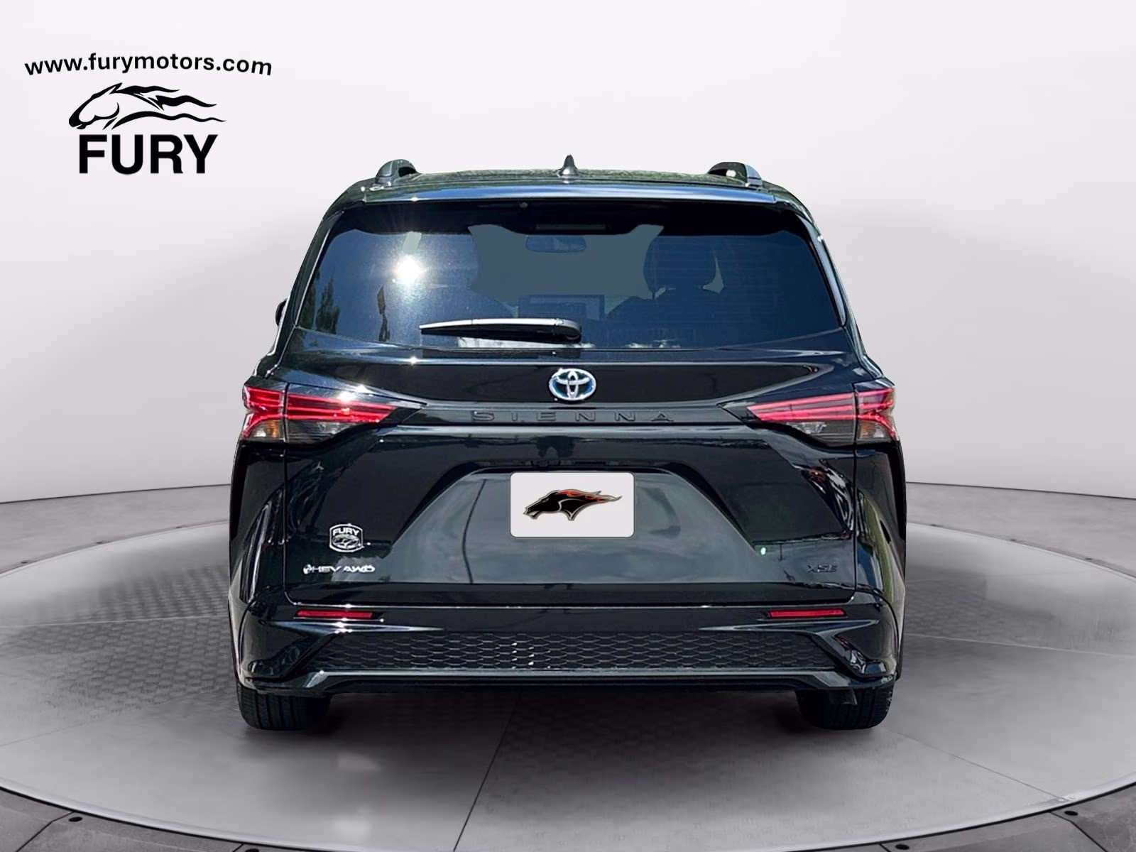 2025 Black Toyota Sienna AWD Van