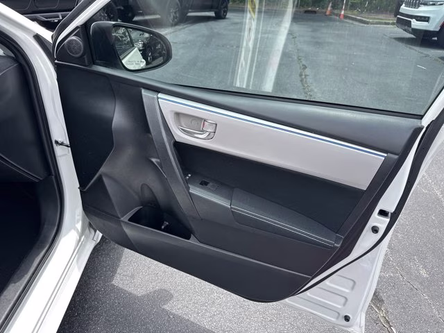 2015 Super White Toyota Corolla LE FWD Sedan