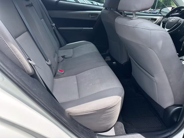 2015 Super White Toyota Corolla LE FWD Sedan