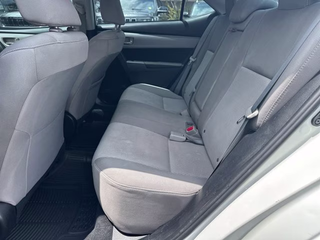 2015 Super White Toyota Corolla LE FWD Sedan
