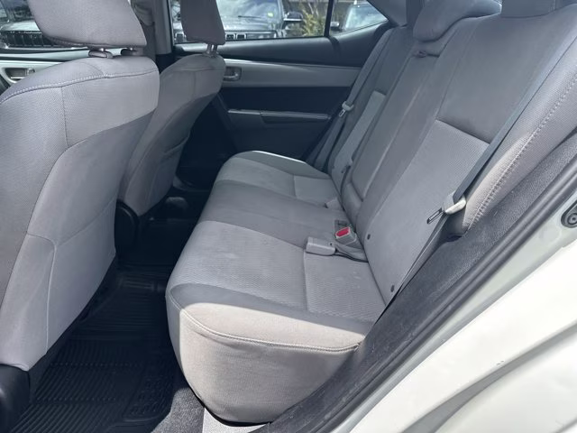 2015 Super White Toyota Corolla LE FWD Sedan