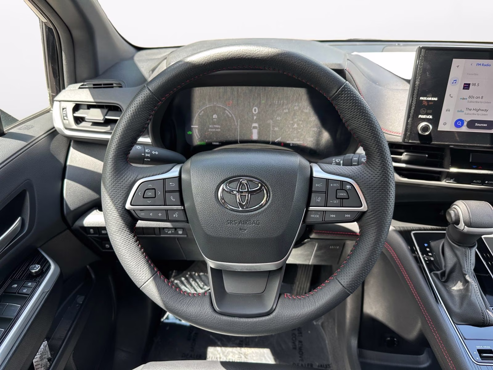 2025 Black Toyota Sienna AWD Van