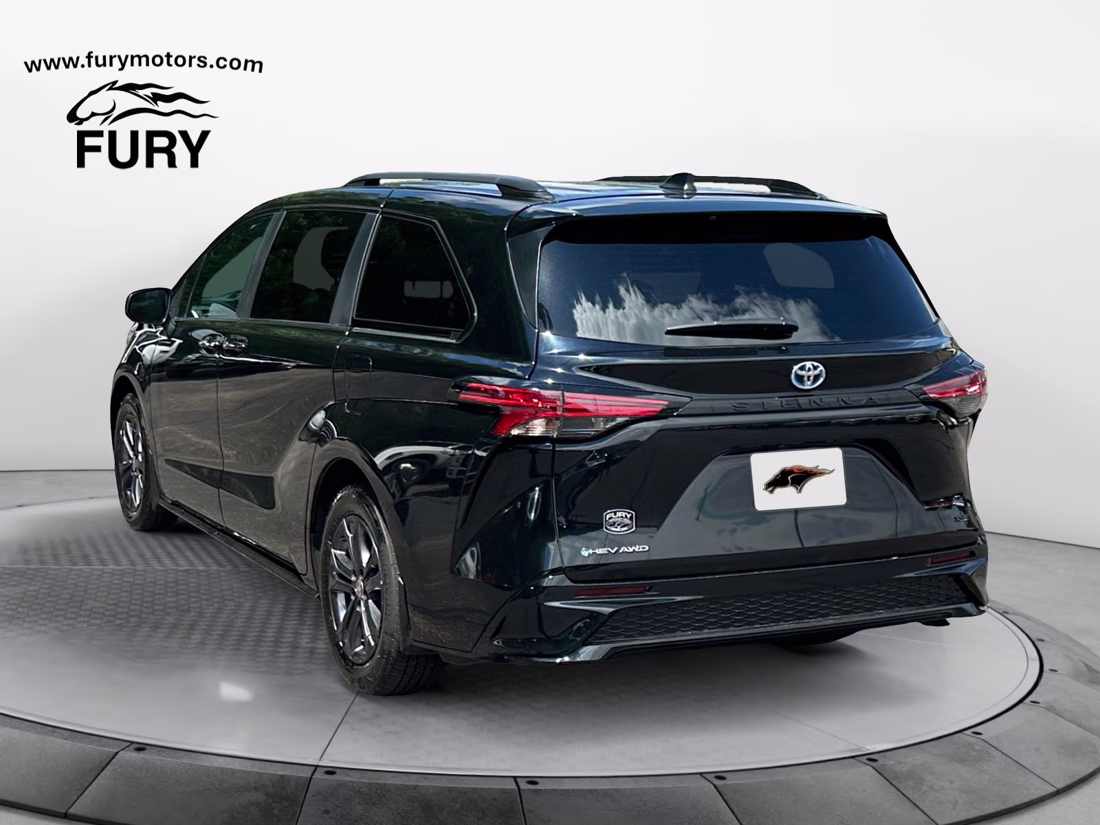 2025 Black Toyota Sienna AWD Van