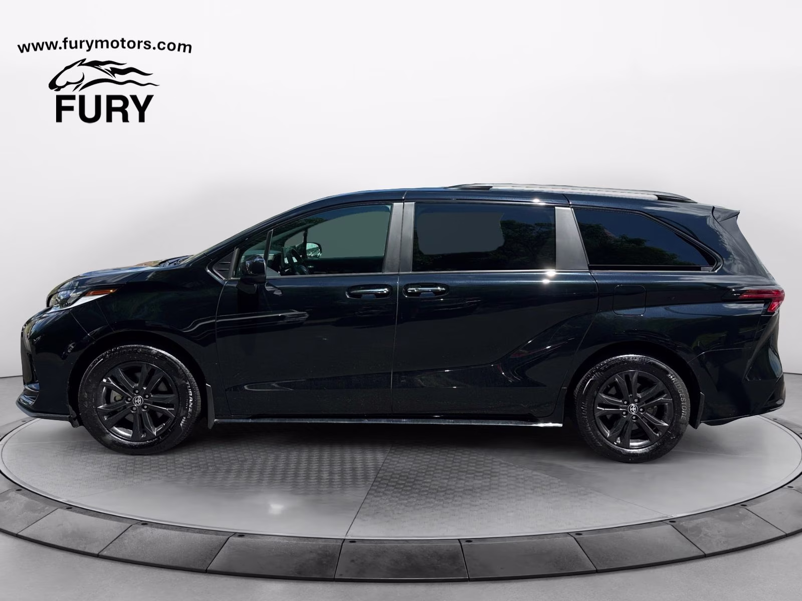 2025 Black Toyota Sienna AWD Van