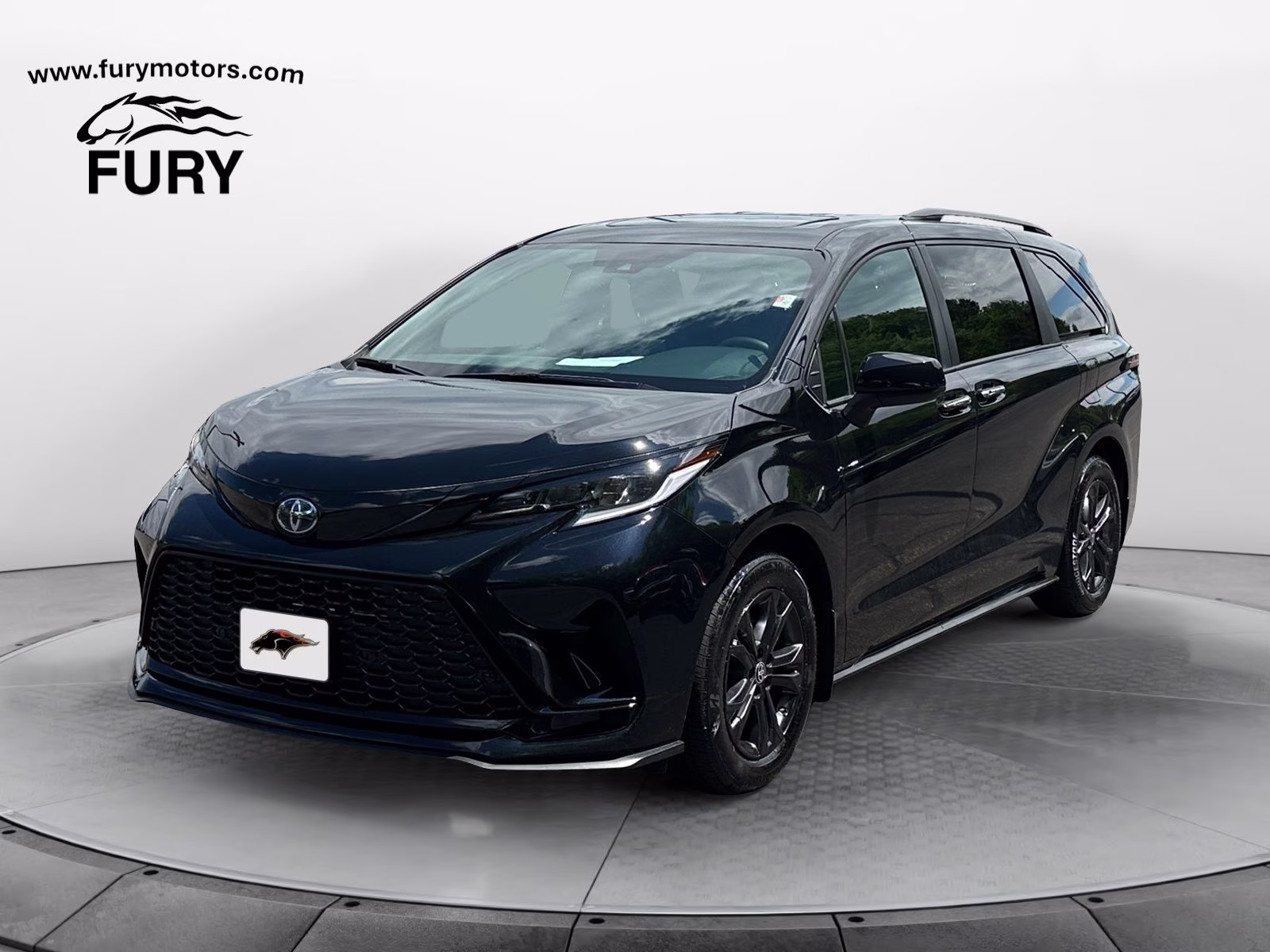 2025 Black Toyota Sienna AWD Van