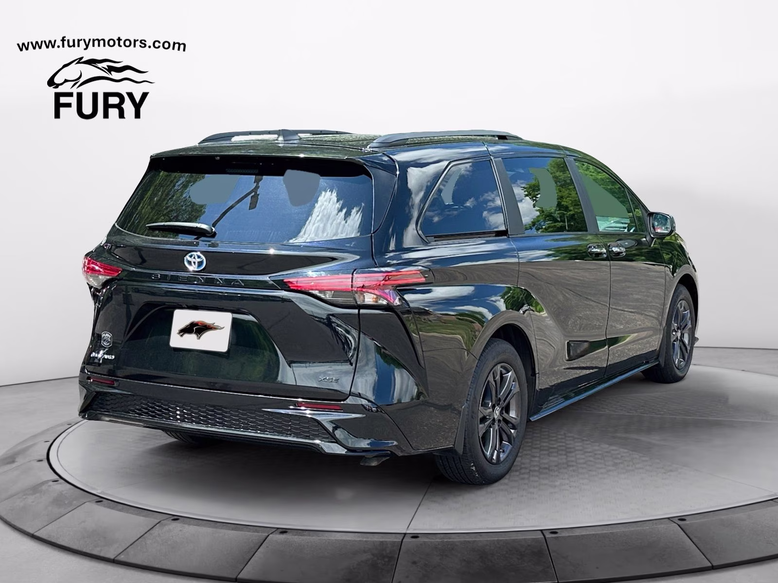 2025 Black Toyota Sienna AWD Van