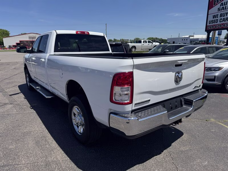 2022 Bright White Clear Coat Ram 2500 Big Horn 4X4 Truck
