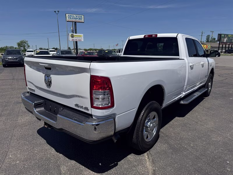 2022 Bright White Clear Coat Ram 2500 Big Horn 4X4 Truck