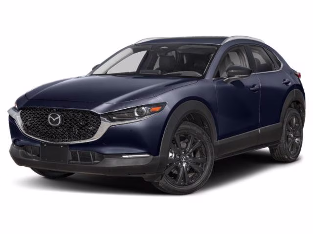 2024 Deep Crystal Blue Mica Mazda CX-30 2.5 Turbo Premium Plus Package AWD SUV
