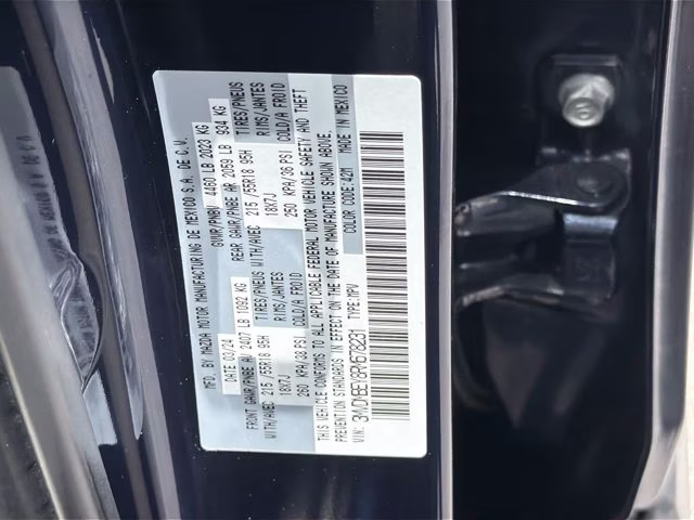 2024 Deep Crystal Blue Mica Mazda CX-30 2.5 Turbo Premium Plus Package AWD SUV