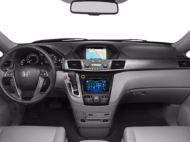 2014 Modern Steel Metallic Honda Odyssey EX-L FWD Van