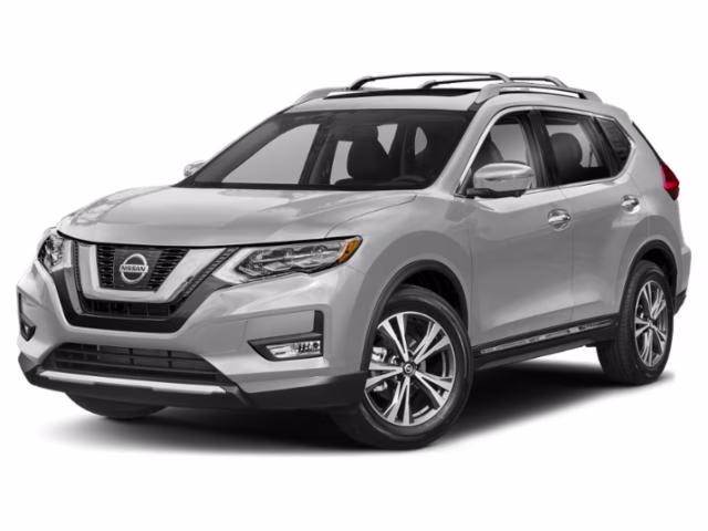 2019 Brilliant Silver Metallic Nissan Rogue SL FWD SUV