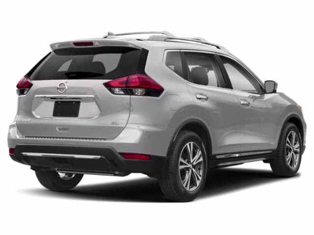 2019 Brilliant Silver Metallic Nissan Rogue SL FWD SUV