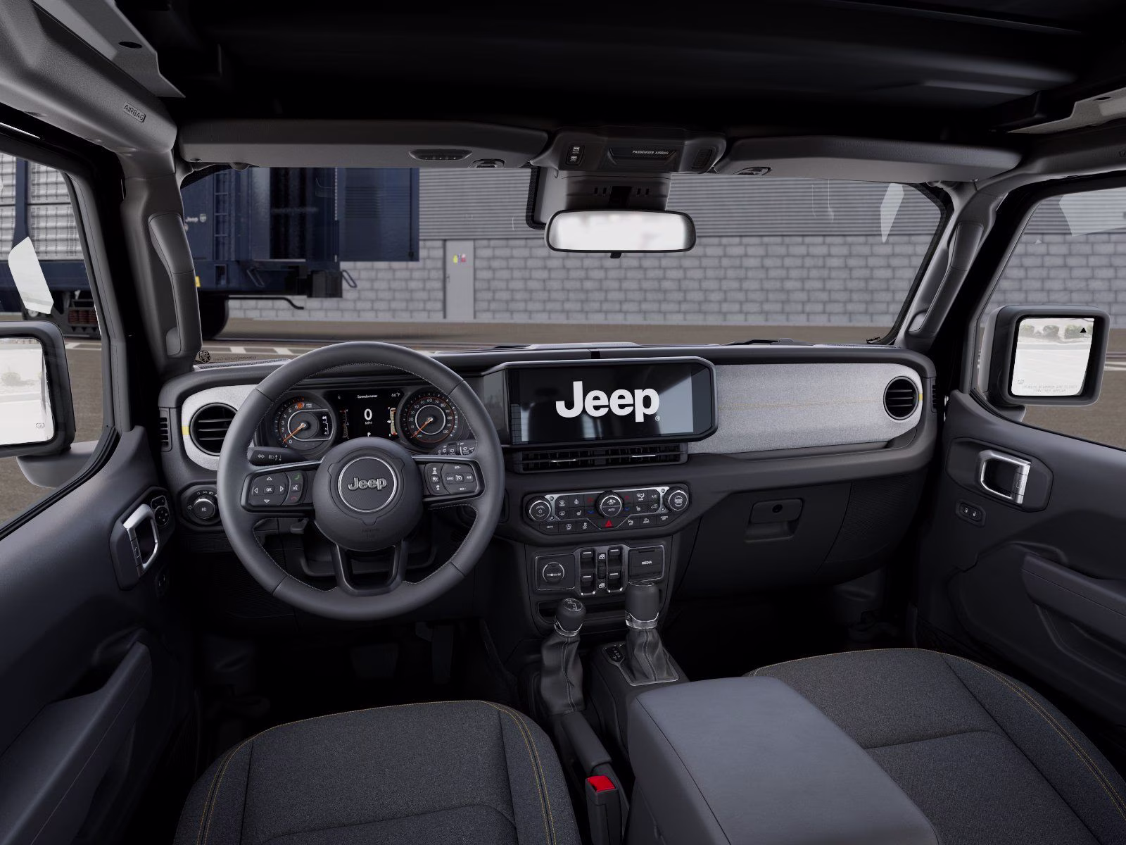 2026 Black Clearcoat Jeep Wrangler Sport S 4X4 SUV